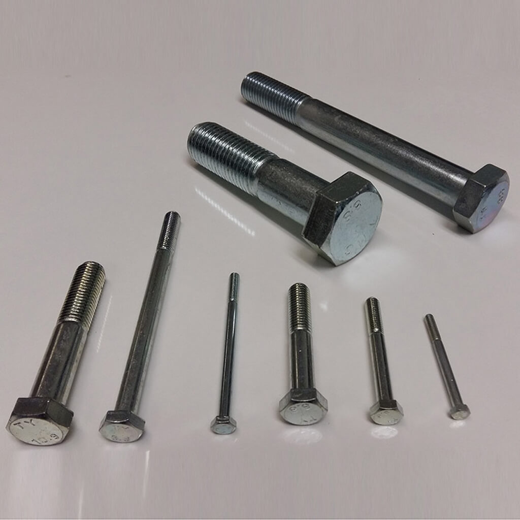 thumbnail image 2 of Fastenere M18-2.5 Metric Hex Bolts - Grade 8.8 Zinc - Full Thread - Sizes 30mm To 120mm 2 of 3